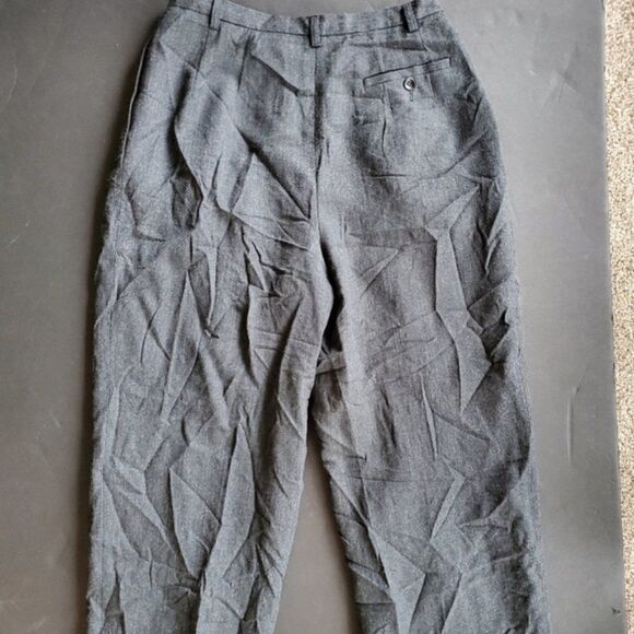 Vintage Pursuits, LTD. Grey Trousers 100% wool - Picture 7 of 9